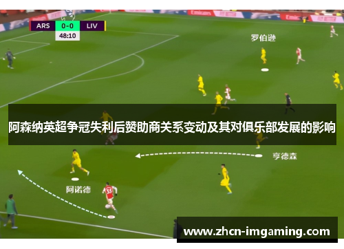 阿森纳英超争冠失利后赞助商关系变动及其对俱乐部发展的影响